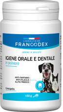 FRANCODEX Dentifricio in polvere cane/gatto 150gr