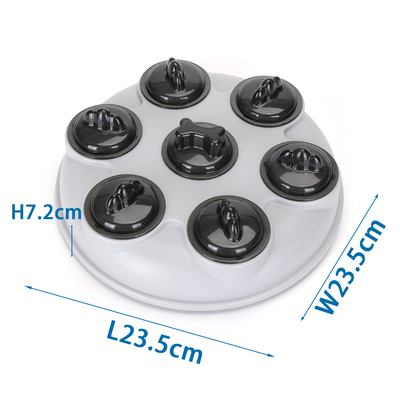 NOBLEZA Puzzle Feeding Toy gioco interattivo per Cani blu