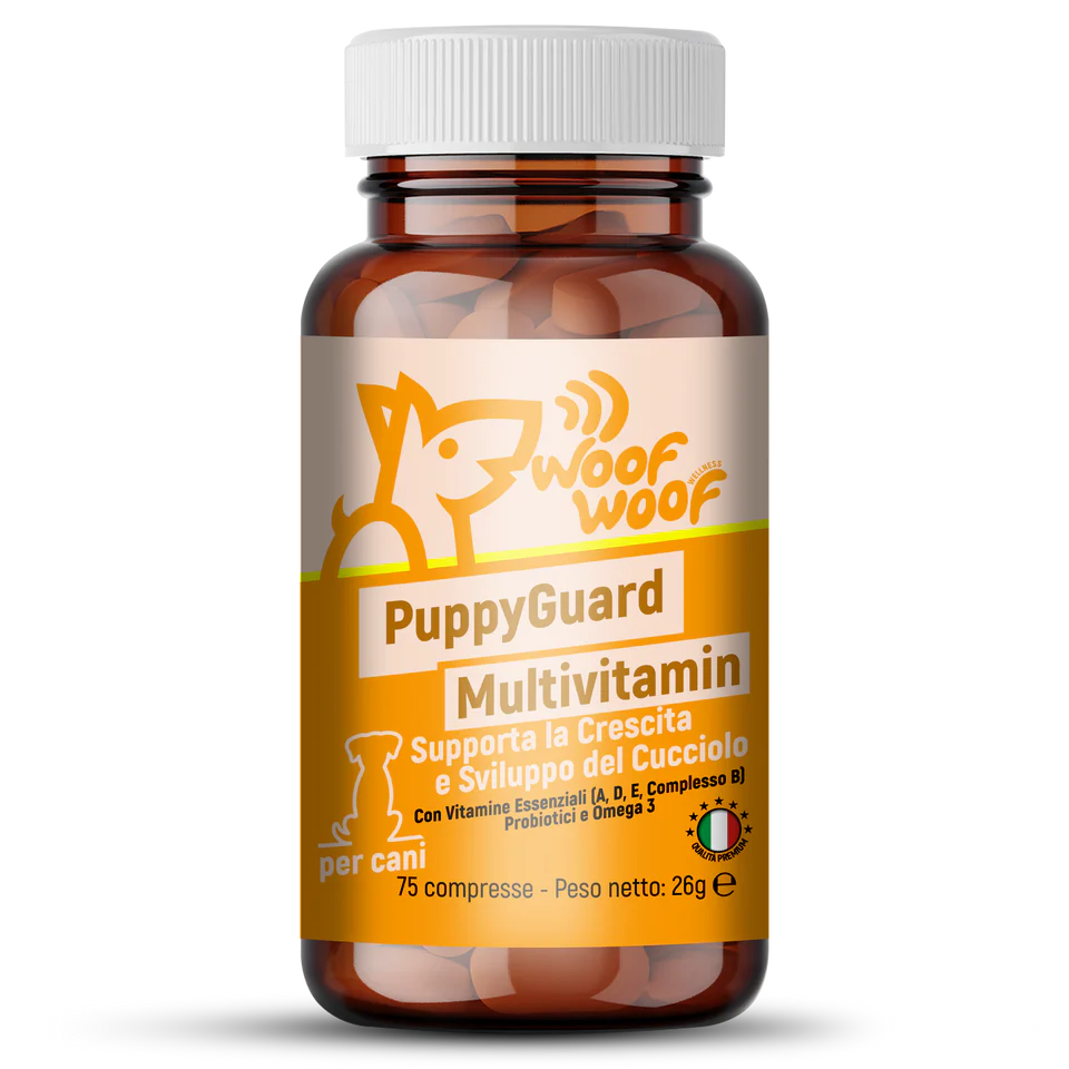 WOOF WOOF PUPPYGUARD MULTIVITAMIN 75 CPS