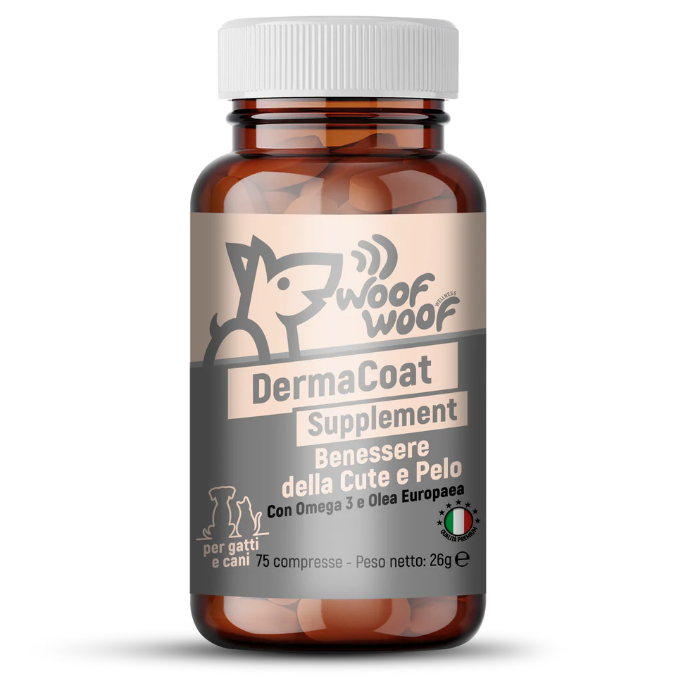WOOF WOOF DERMACOAT SUPPLEMENT 75 CPS