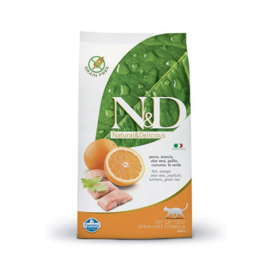 Farmina - N&D Ocean Per Gatti Aringa & Arancia Adult 1,5 Kg