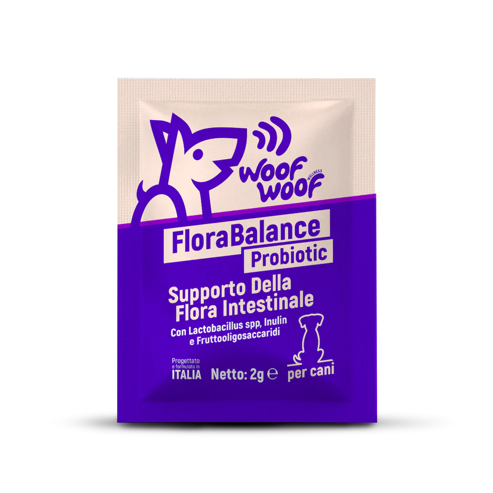 WOOF WOOF FLORABALANCE PROBIOTIC 30GR/15BUSTINE