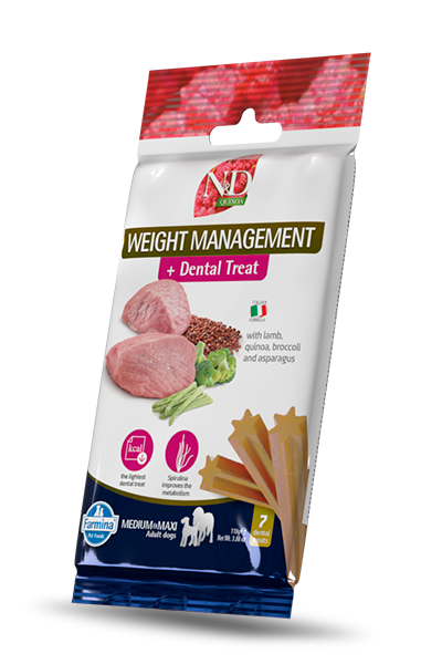 Farmina N&D Quinoa Dental Treat Weight Management - Cani Adulti Medium/Maxi (110g)
