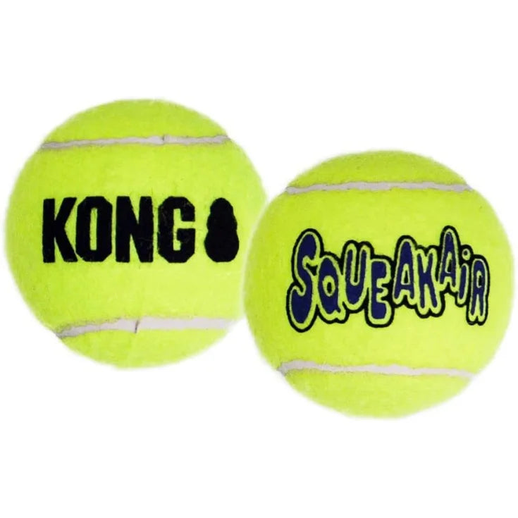 KONG Large Squeaker Tennis Set da 3 Palline da Tennis con Squeaker Large