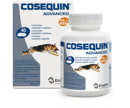 ECUPHAR COSEQUIN ADVANCED cane 40cpr