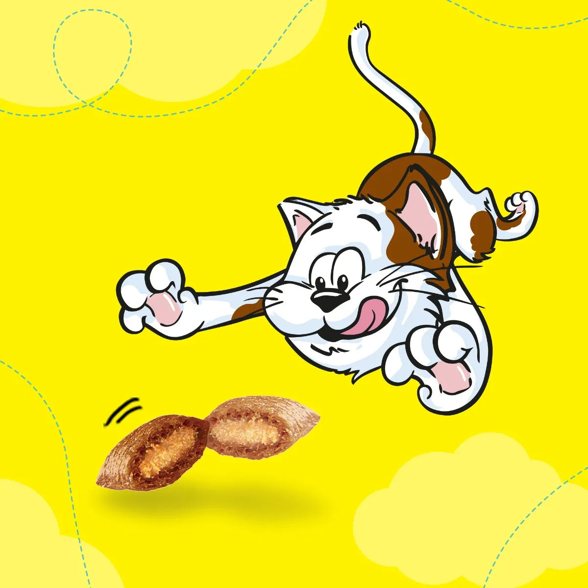 Catisfactions Snack Gatto Mega Tub al Formaggio 350 gr