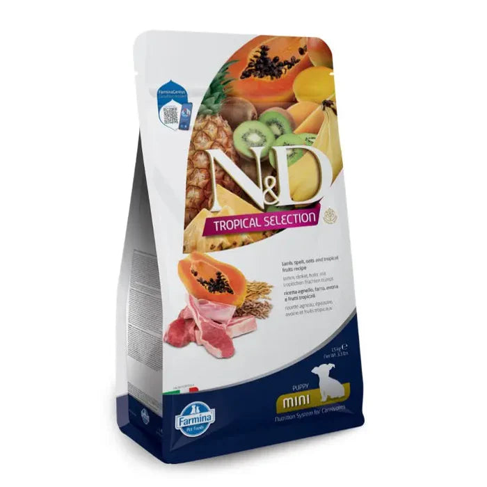 Farmina - N&D Per Cani Tropical Selection Agnello Puppy Mini 1,5 Kg