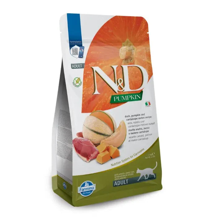 Farmina - N&D Pumpkin Per Gatti Adult Anatra & Cantalupo 5 Kg