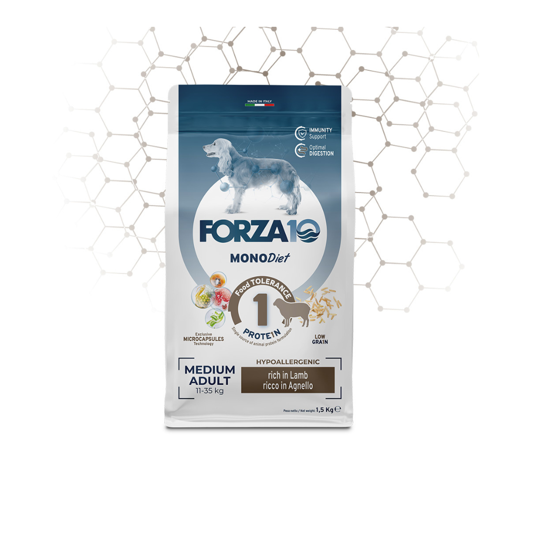 Forza 10 - Per Cani Medium Diet Agnello 1,5 Kg