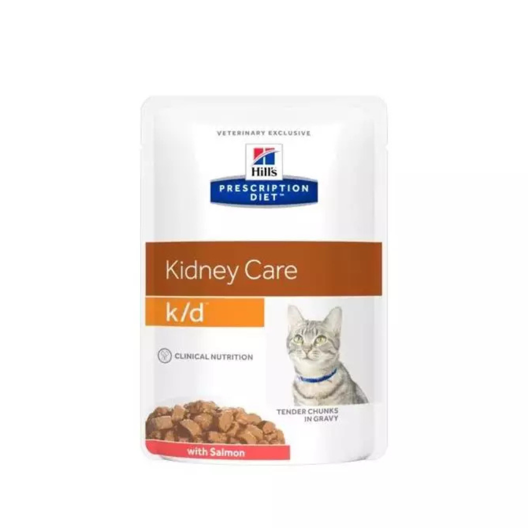 Hill's Pet - Prescription Diet Per Gatti k/d Salmone 85 Gr