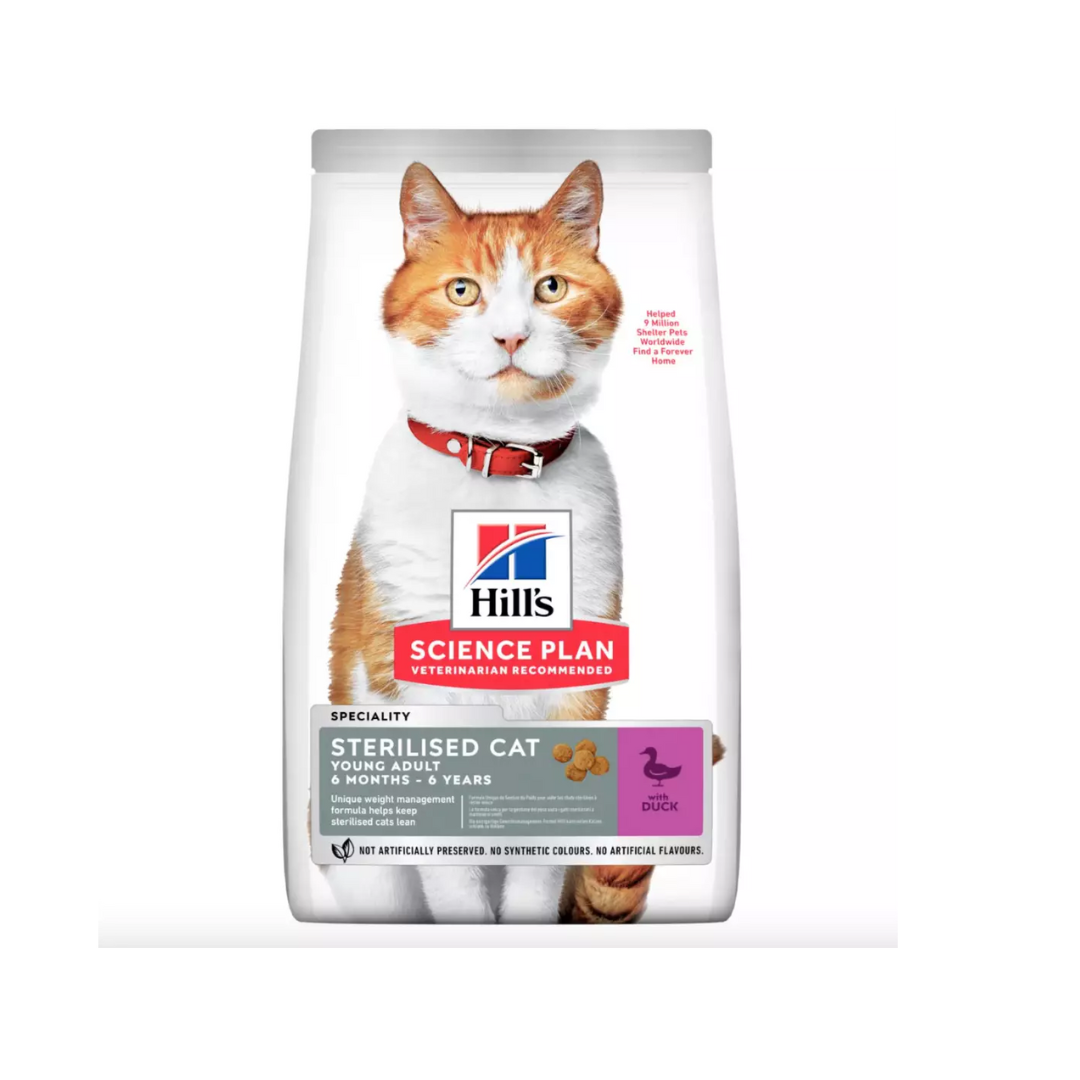 Hill's Pet - Science Plan Per Gatti Adult Sterilised Anatra 1,5 Kg CS