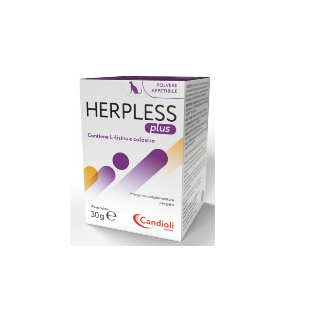Candioli - Per Gatti Herpless Plus Polvere 30 Gr