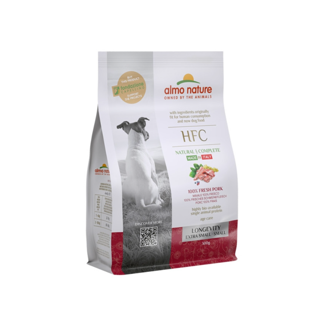 Almo Nature - Holistic Per Cani XS-S Longevity Maiale 1,2 Kg