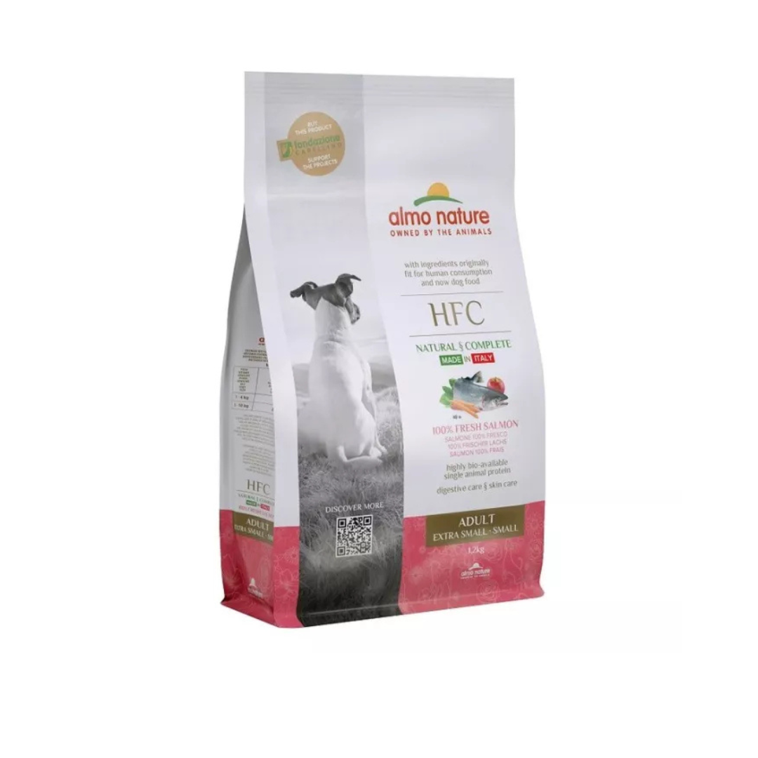 Almo Nature - Holistic Per Cani XS-S Adult Salmone 1,2 Kg