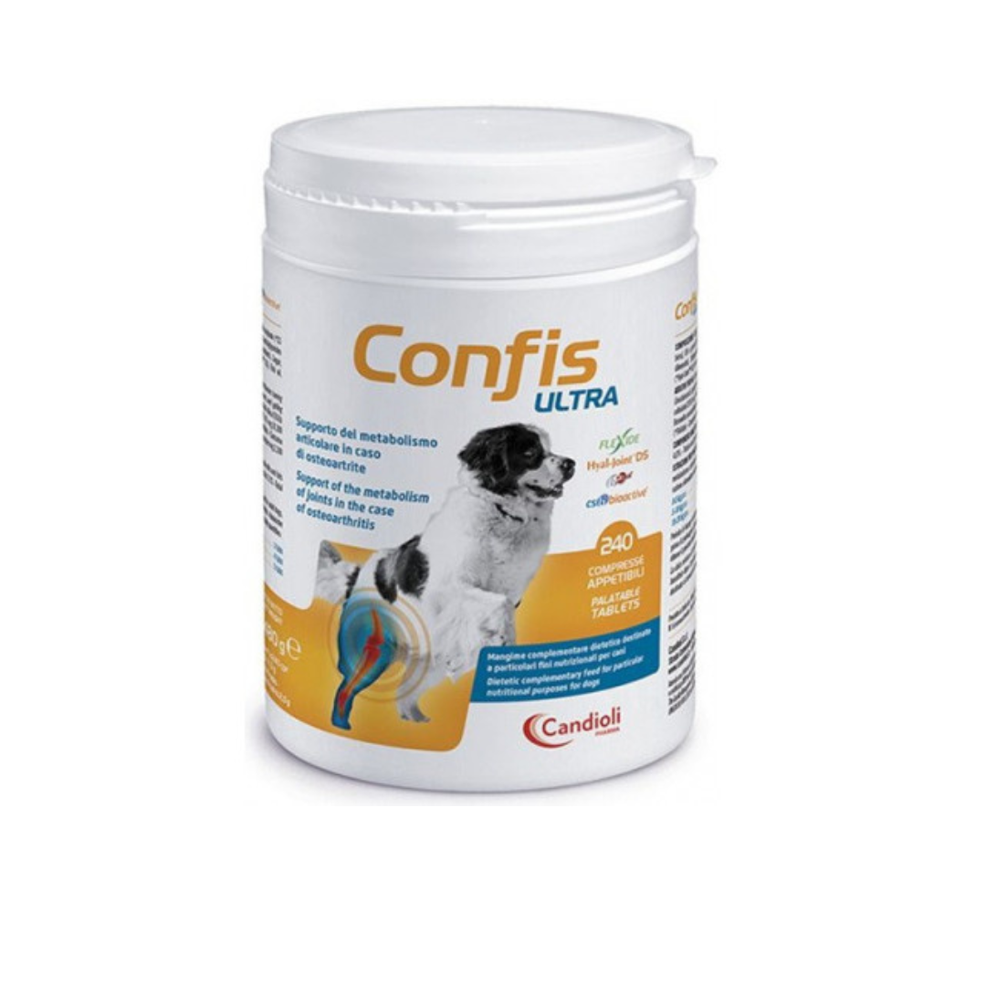 Candioli - Confis Per Cani Ultra 240 Capsule 480 Gr