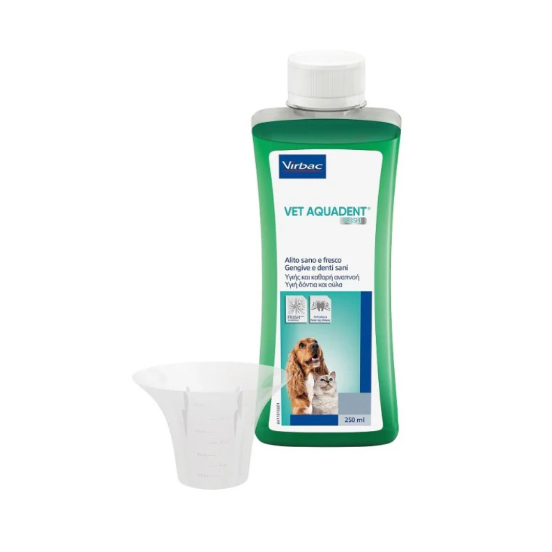 Virbac - Cane e Gatto Vet Aquadent Fresh 250 Ml