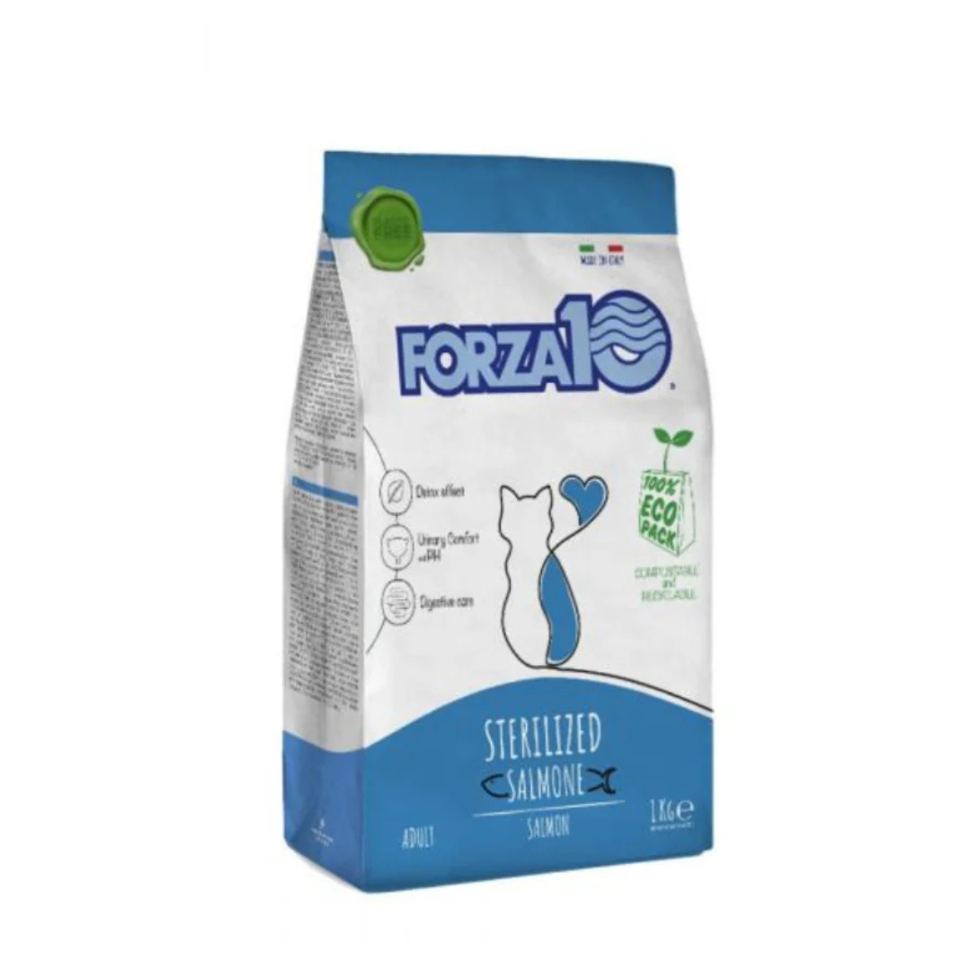 Forza 10 - Per Gatti Maintenance Sterilized Salmone 1 Kg
