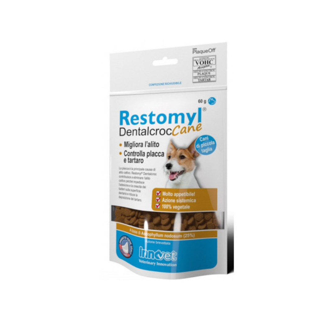 Innovet - Per Cani Restomyl« DentalCroc Small Busta 60 Gr