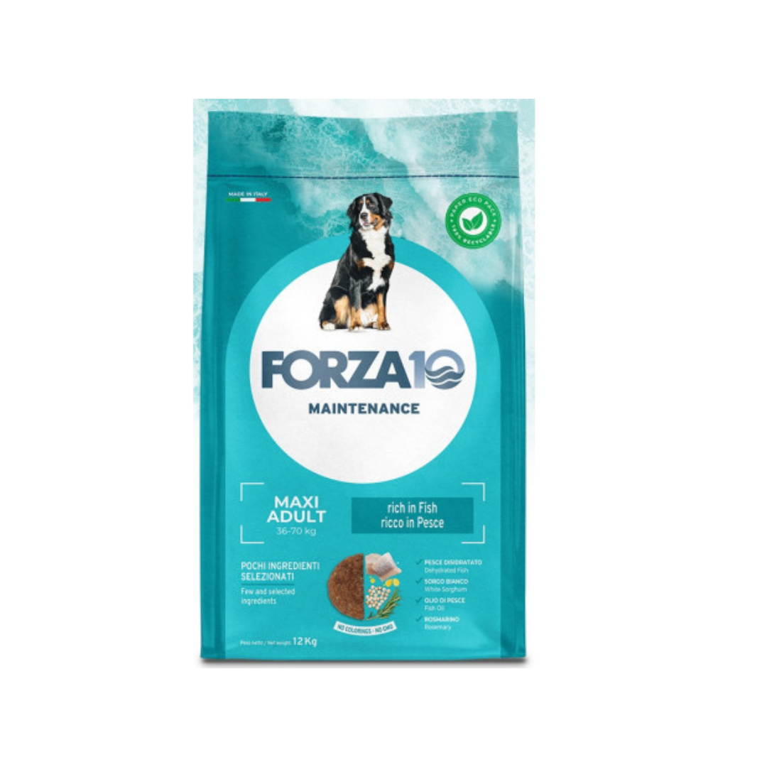 Forza 10 - Mant Per Cani Max Adult Pesce 12 Kg
