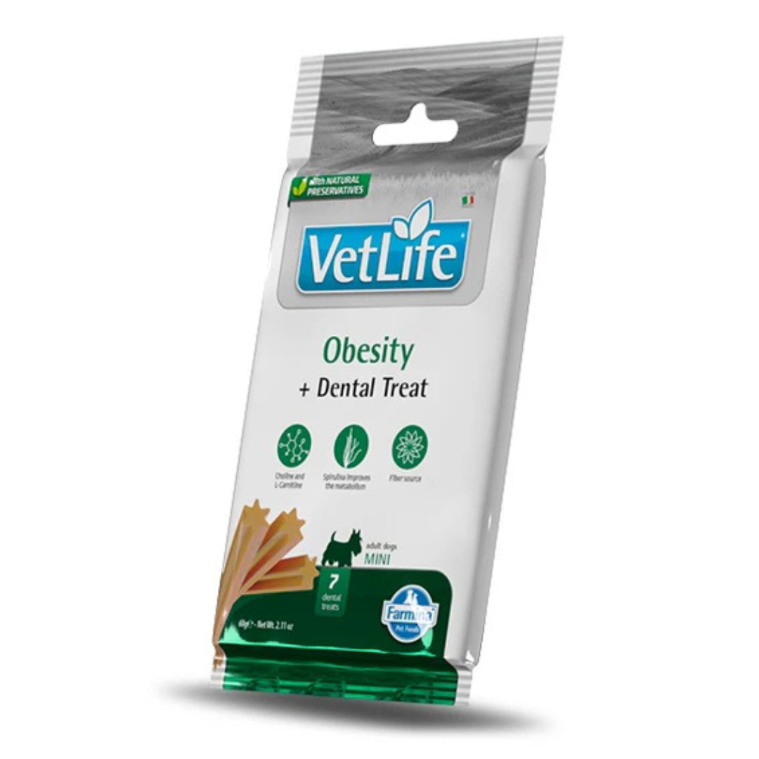 Farmina - Vet Life Per Cani Treats Treatss Obesity Mini 60 Gr