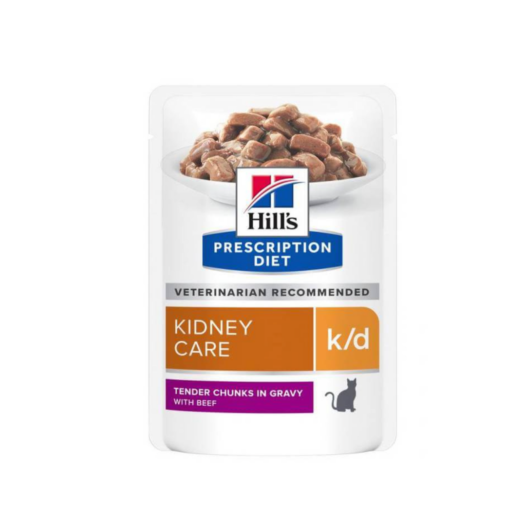 Hill's Pet - Prescription Diet Per Gatti k/d w/Beef 85 Gr