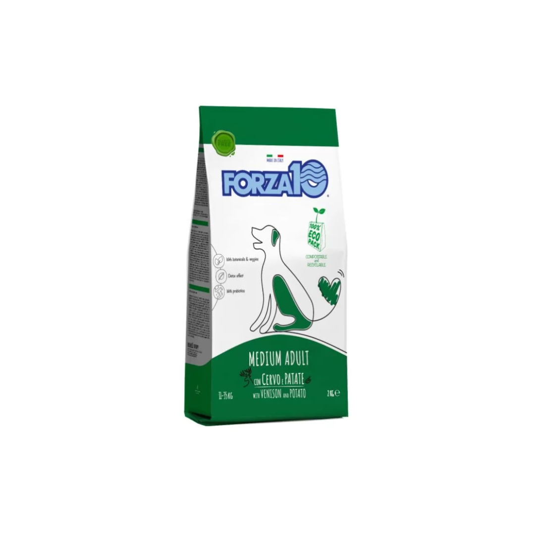Forza 10 - Per Cani Medium Adult Maintenance Cervo e Patate 2 Kg