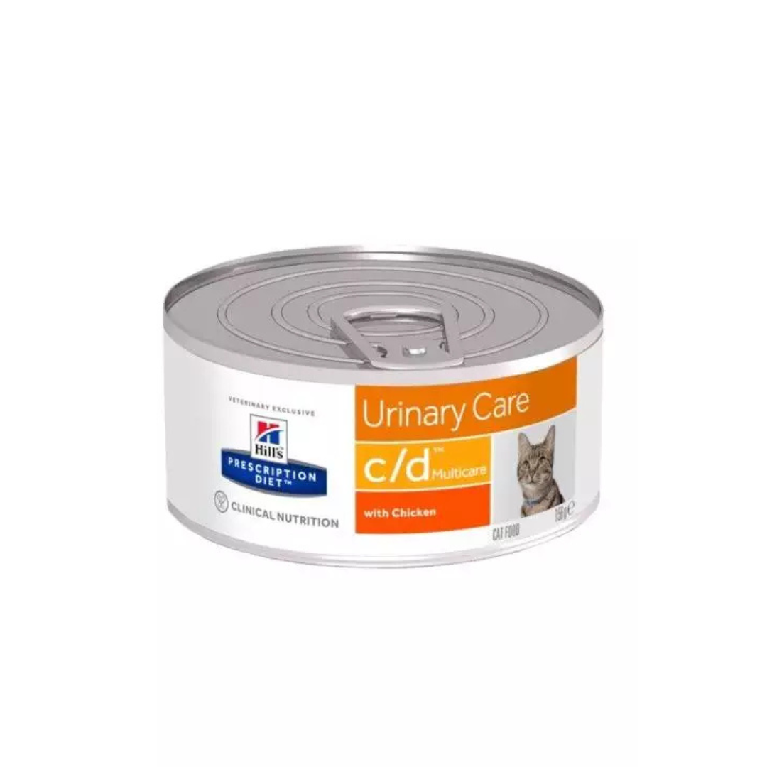 Hill's Pet - Prescription Diet Per Gatti C/D MNC Pollo 156 Gr CS