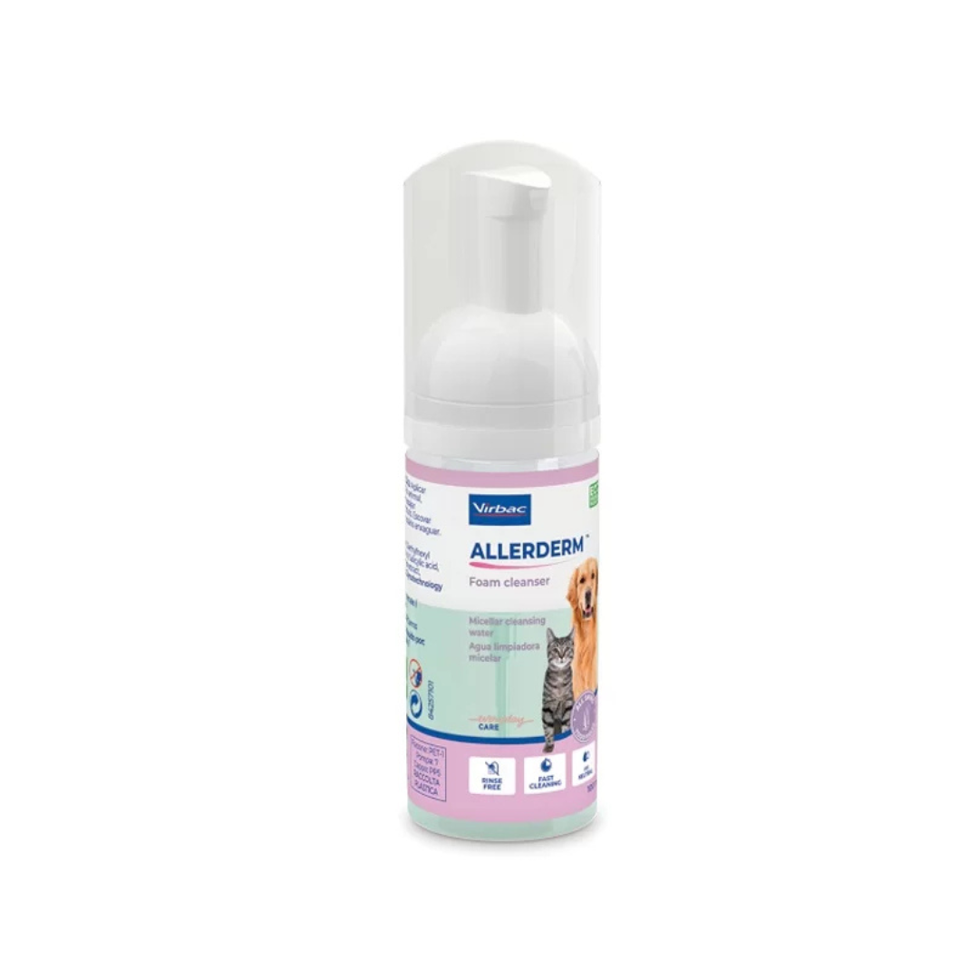Virbac - Per Cani Allerderm Foam 100 Ml