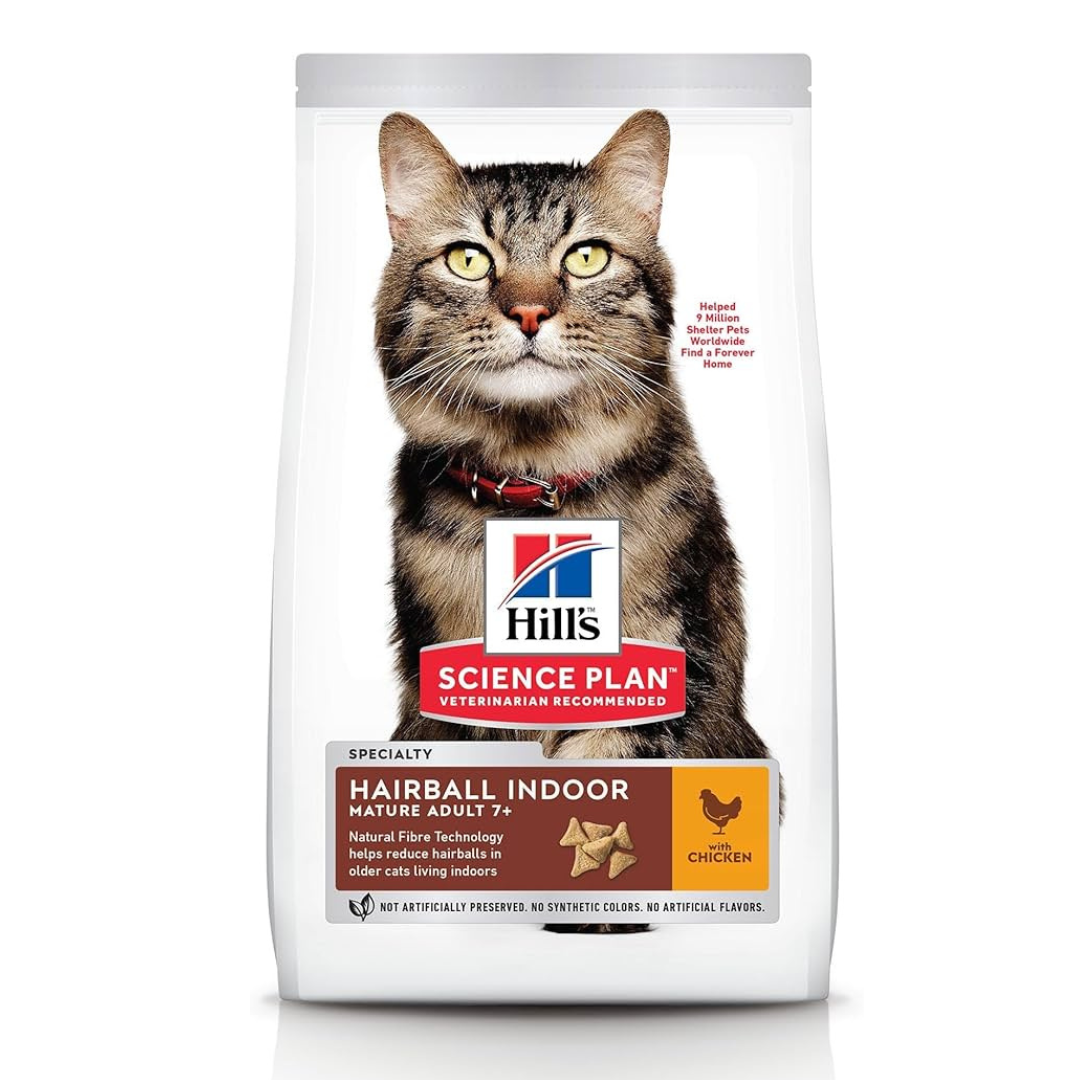 Hill’s Pet - Science Plan Per Gatti Mature Hairball & Indoor Pollo 1,5 Kg CS