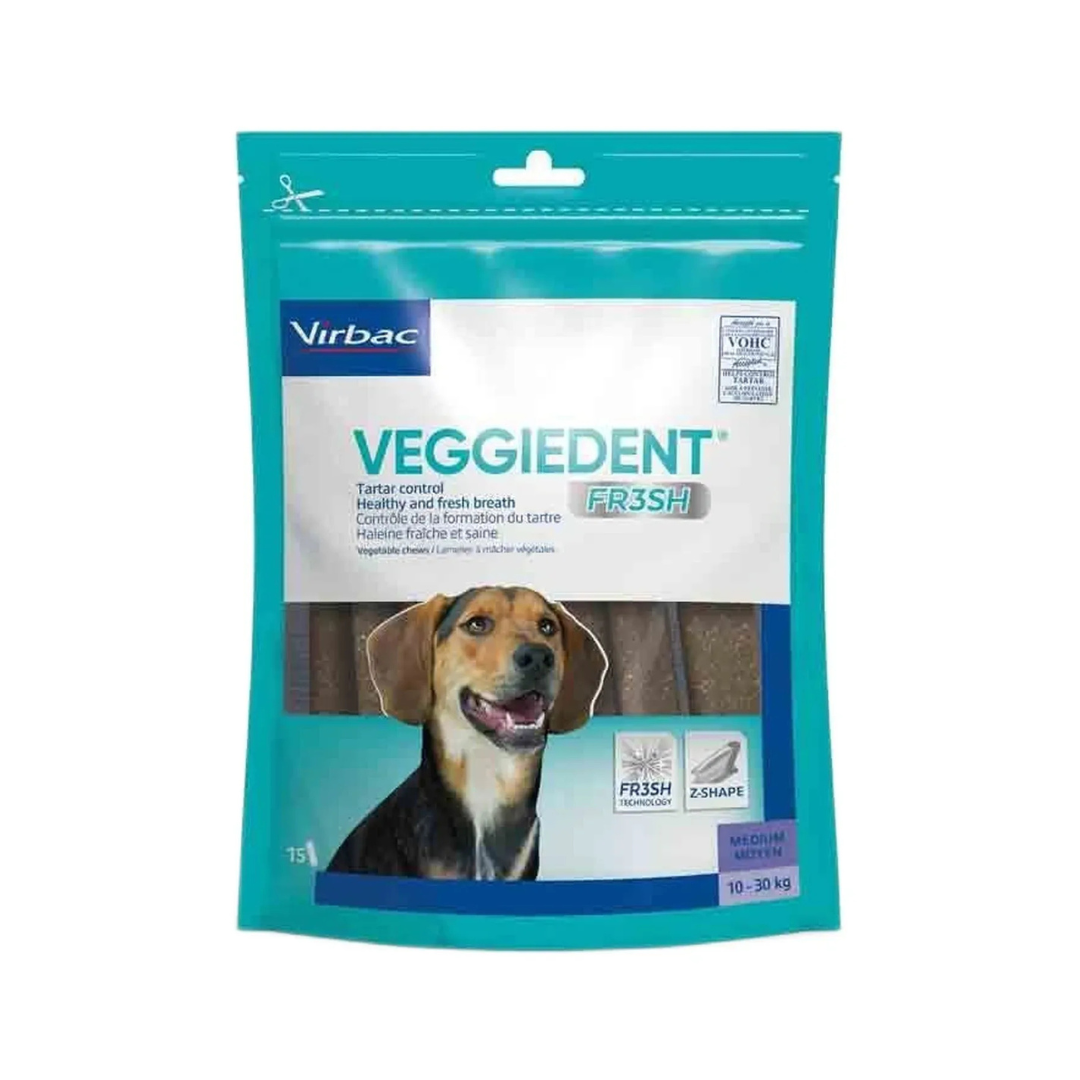 Virbac -Per Cani Veggiedent M 350 G 15 PZ