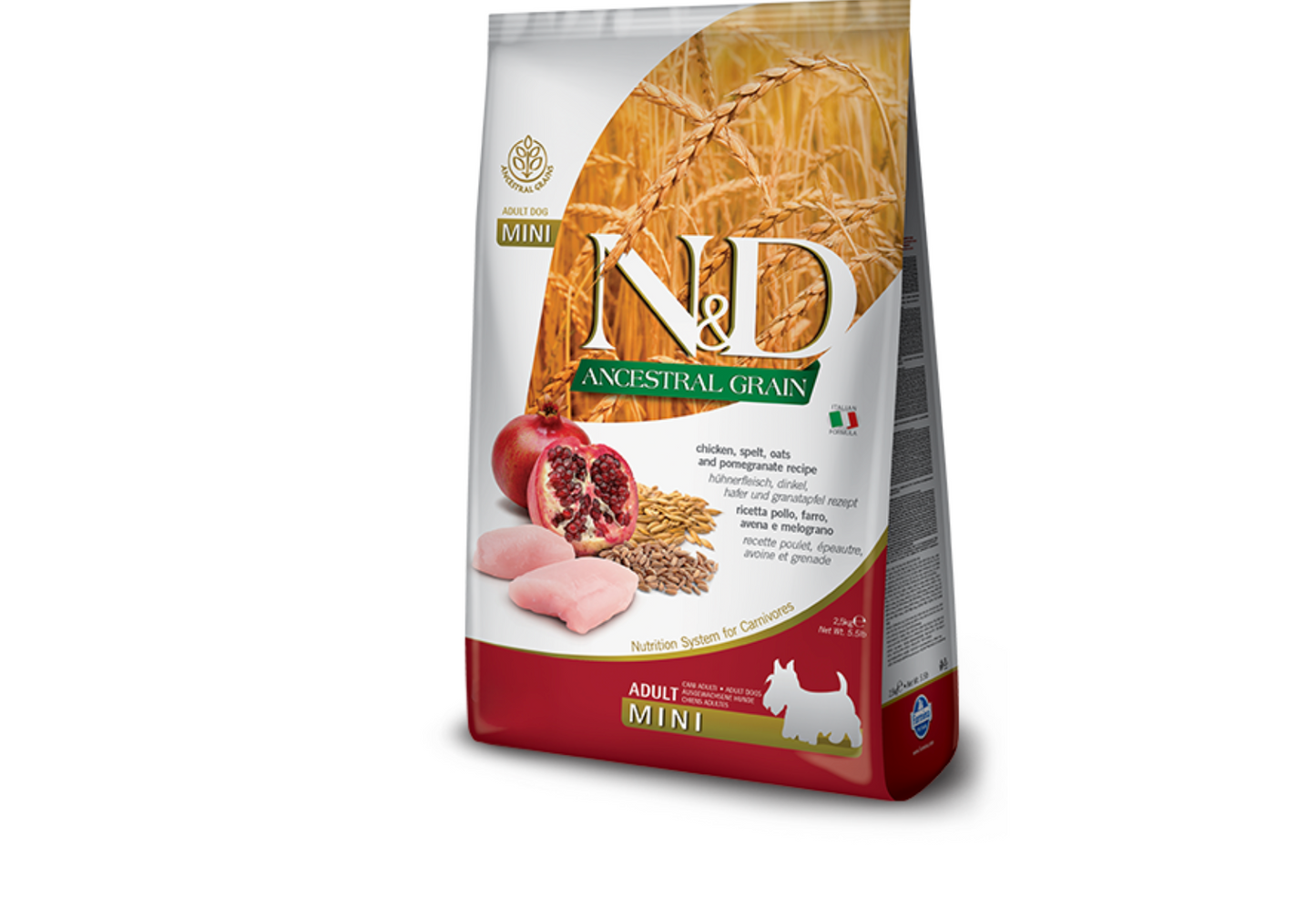 Farmina - N&D Per Cani Ancestral Pollo & Melograno Mini 7 Kg