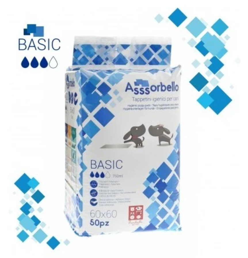 FERRIBIELLA - TAPP.ASSORBELLO Easy 60X60 50pz