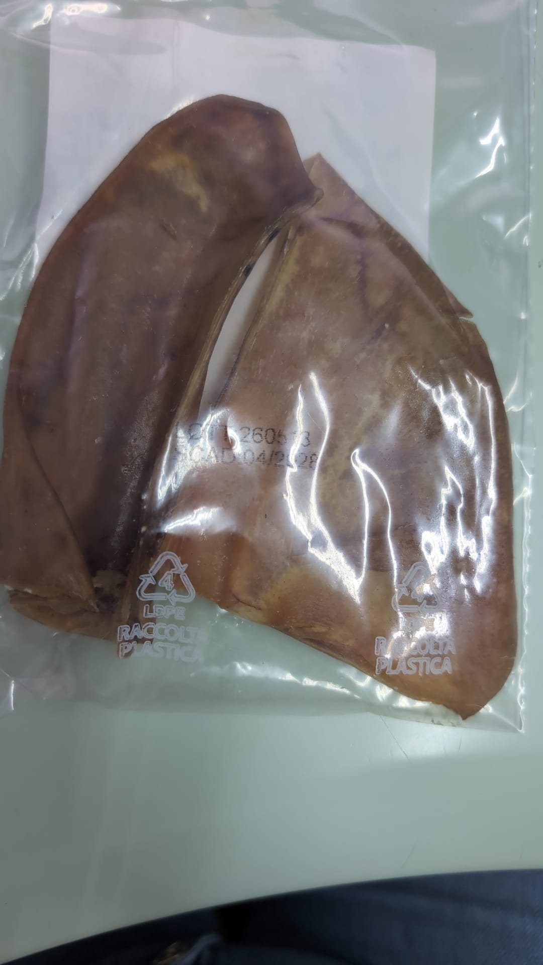 MORDO 100% NATURALE ORECCHIE MAIALE 2 PEZZIGR 40