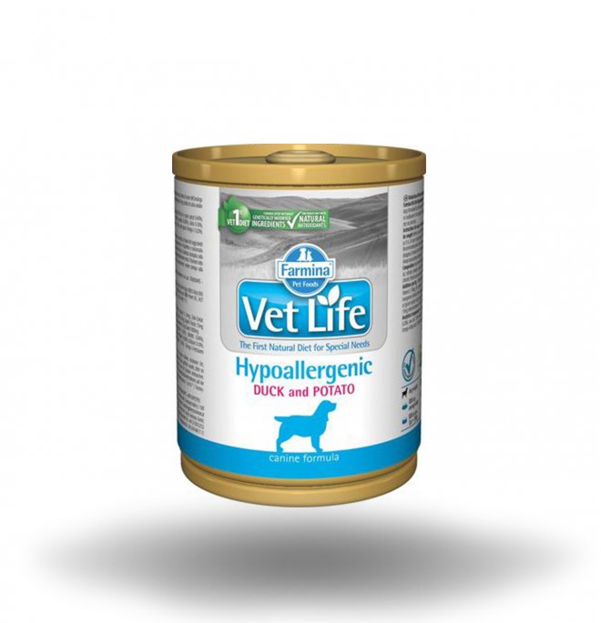 Farmina - Vet Life Per Cani Hypoallergenic Anatra & Patate 300 Gr