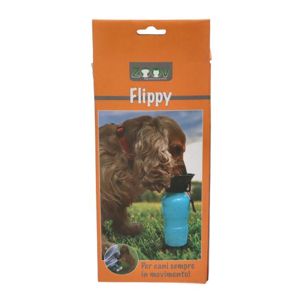 FLIPPY Borraccia blu zoov per cani 500 ml
