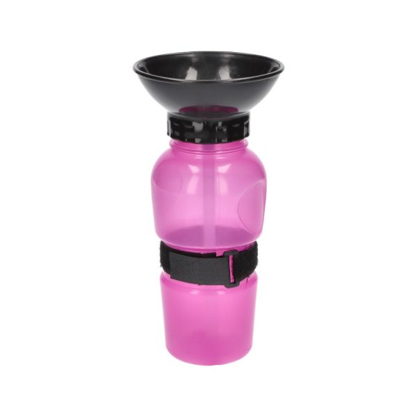 FLIPPY Borraccia rosa zoov per cani 500 ml