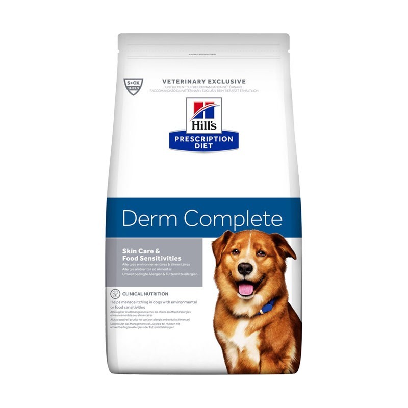 Hill’s Pet - Prescription Diet Per Cani Derm Complete 12 Kg BG