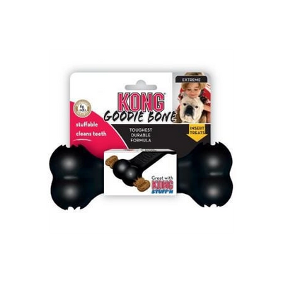 KONG Goodie Bone Extreme Medium gioco da masticare estremo con snack