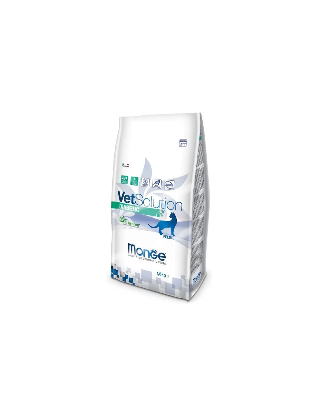 MONGE Vetsolution Diabetic gatto da 1,5kg
