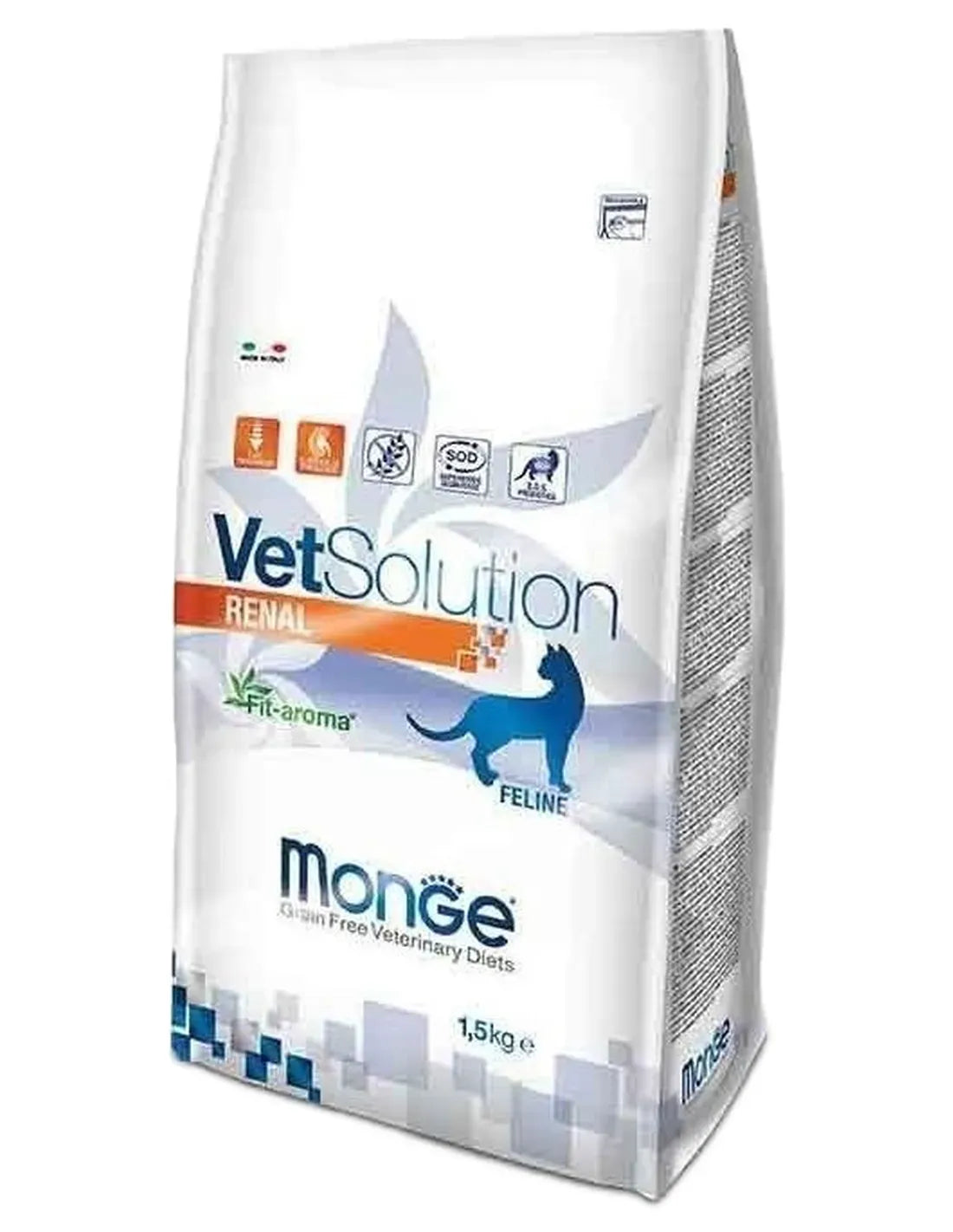MONGE vetsolution gatto renal da 1,5 kg