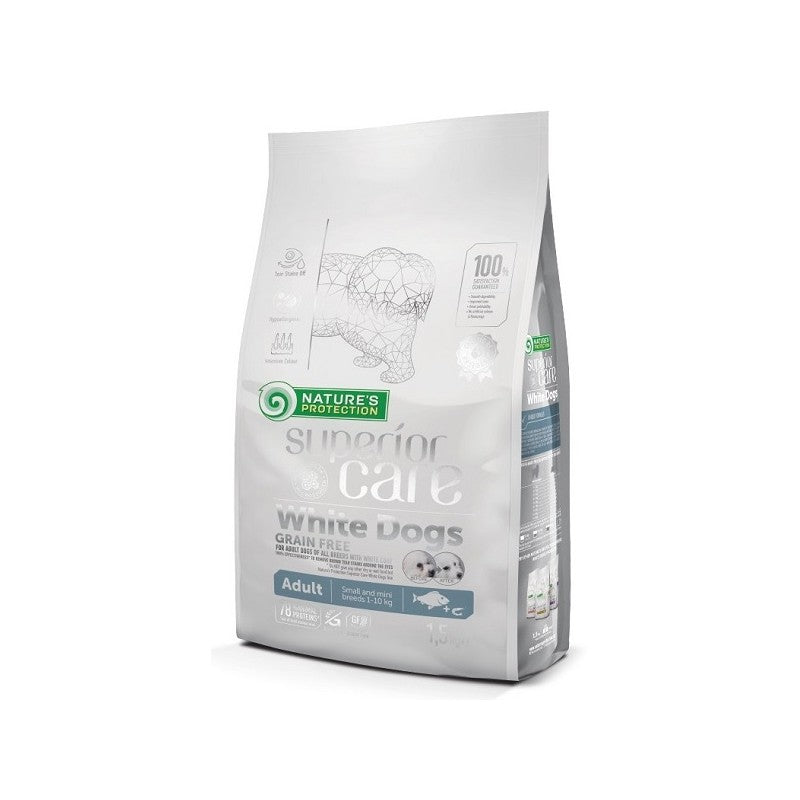 Nature's Protection - White Per Cani Grain Free Herring Adult Small Breed 10 Kg