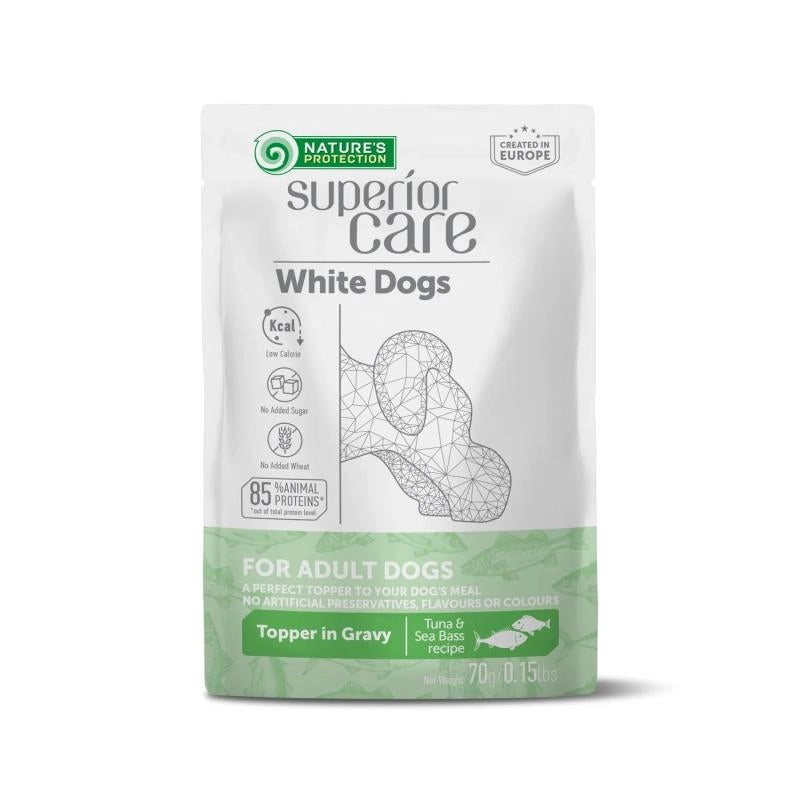 Nature's Protection - White Per Cani Adult All Breeds Tuna and Sea Bass