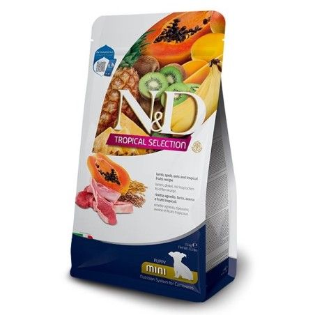 Farmina - N&D Per Cani Tropical Selection Agnello Puppy MED/MAX 10 Kg