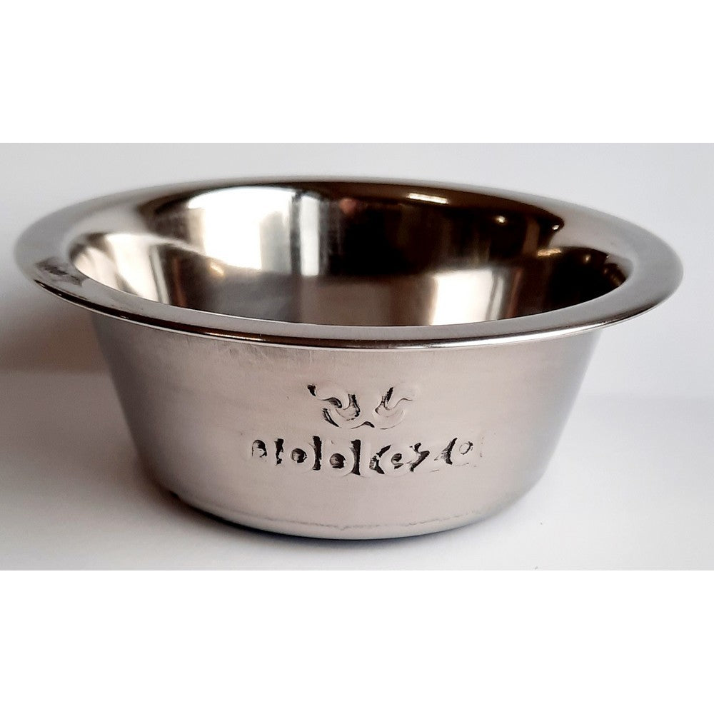 NOBLEZA Ciotola per cane in acciaio con base in gomma
