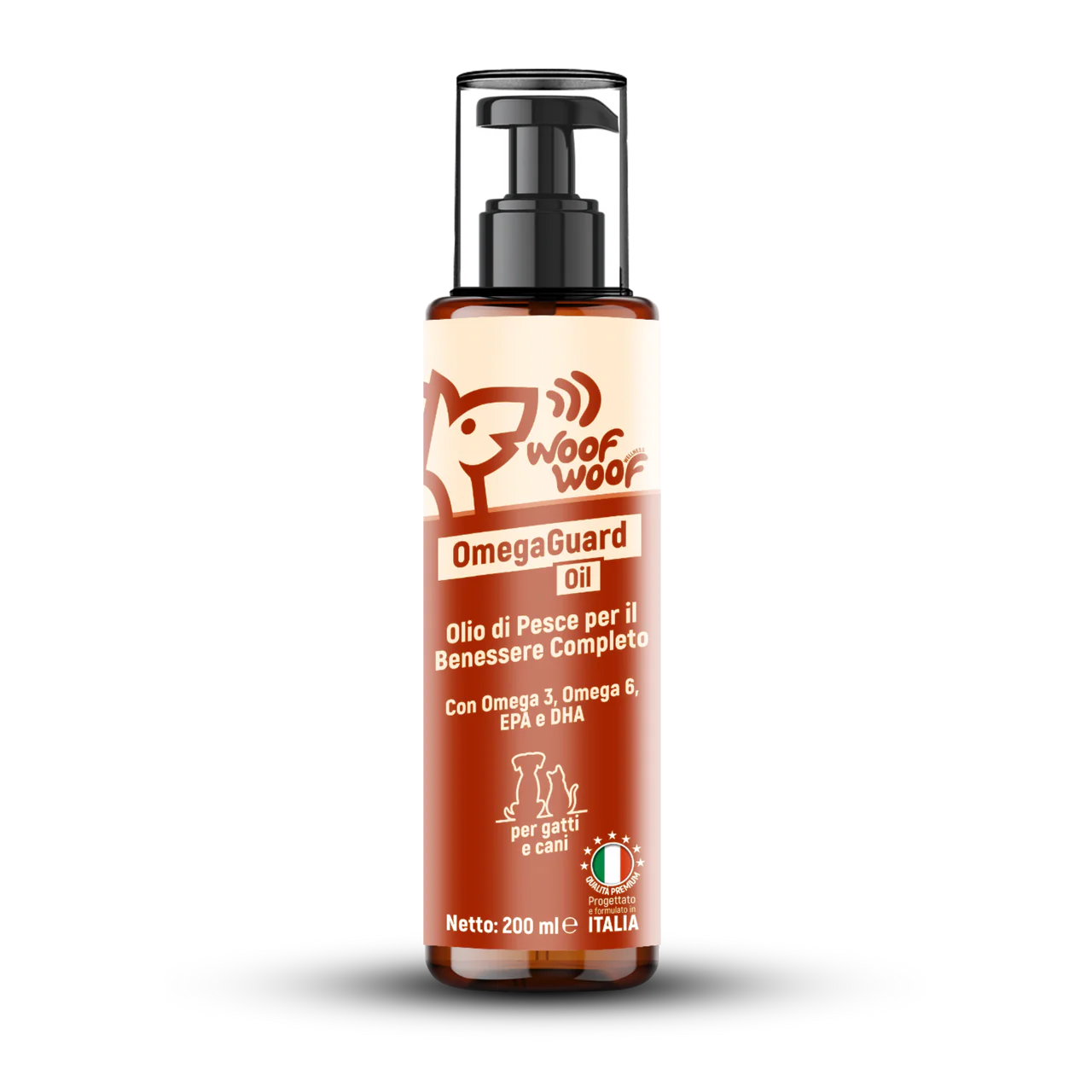 WOOF WOOF OMEGAGUARD OIL 200ML