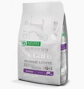 Nature's Protection - White Per Cani Grain Free Salmon Junior All Breeds 1,5 Kg