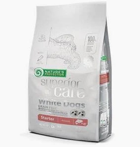 Nature’s Protection - White Per Cani Grain Free Salmon Starter All Breeds 1,5 Kg