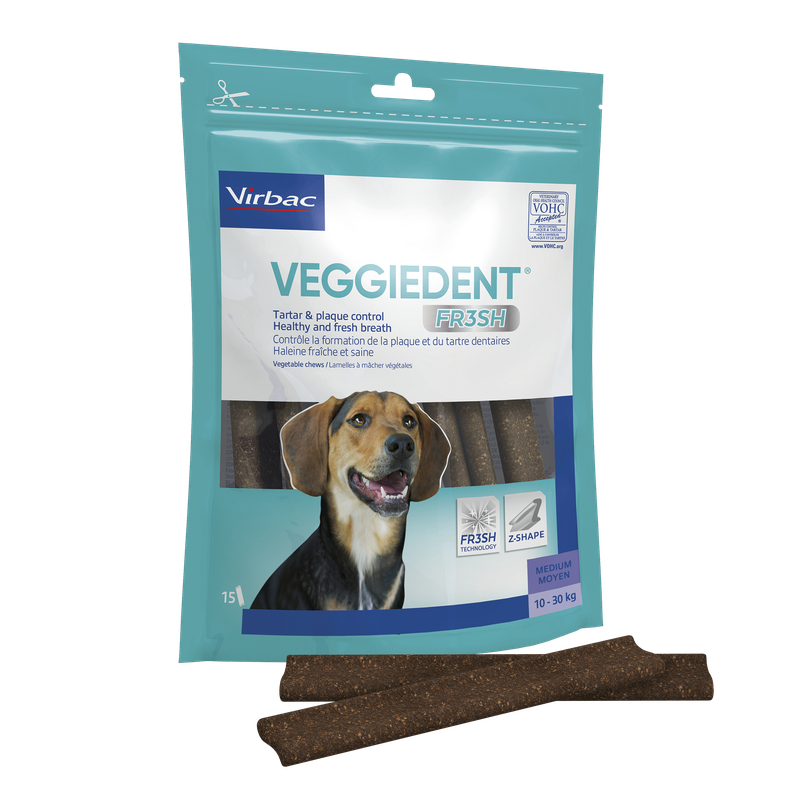Virbac -Per Cani Veggiedent M 350 G 15 PZ
