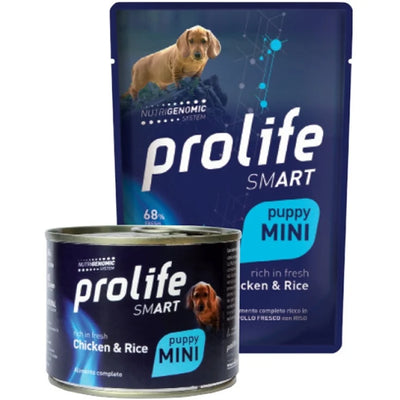 Prolife - Per Cani Smart Puppy Pollo & Riso Mini 200 Gr