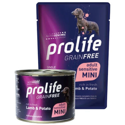 Prolife - Per Cani Grain Free Agnello & Patate Mini 200 Gr